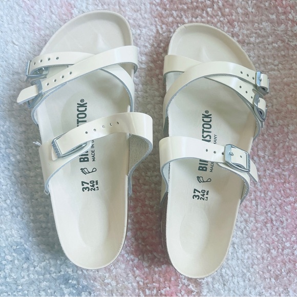 NIB BIRKENSTOCK FRANCA HEX SANDALS BUTTER - Picture 4 of 9